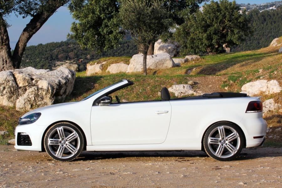  Volkswagen Golf R White Cabriolet 2013 года  (фото 5 из 45)